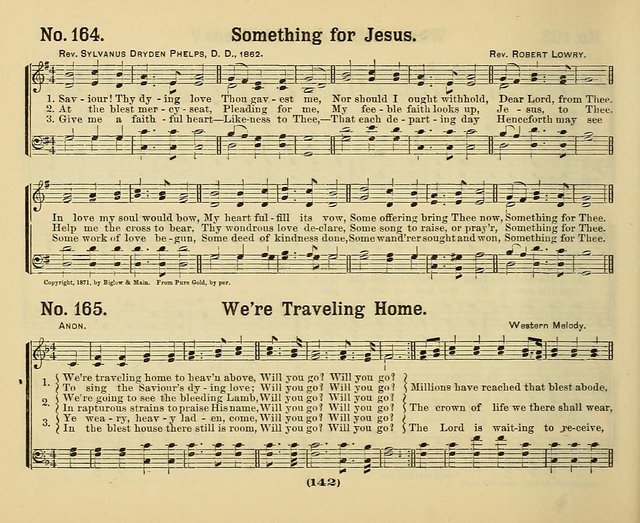 Hymns of Praise with Tunes: selected for use in Sunday school, prayer meeting, and home circle page 142