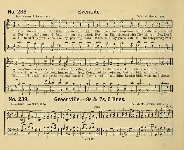 Hymns of Praise with Tunes: selected for use in Sunday school, prayer meeting, and home circle page 210