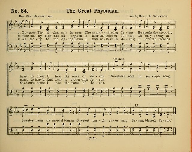 Hymns of Praise with Tunes: selected for use in Sunday school, prayer meeting, and home circle page 77