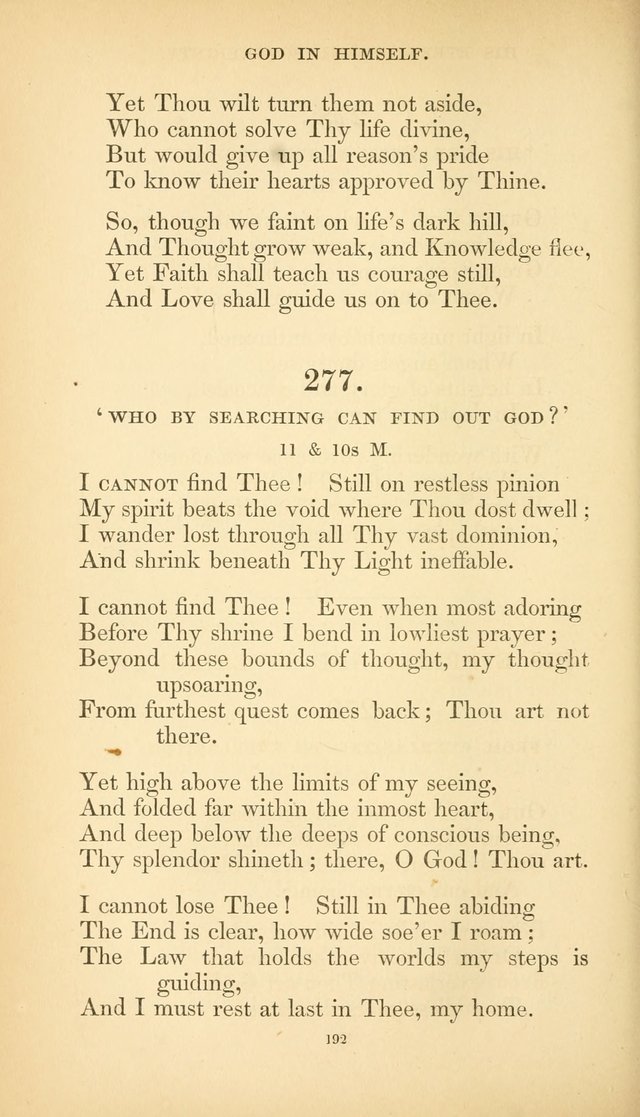 Hymns of the Spirit page 200