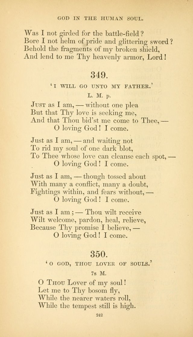 Hymns of the Spirit page 250