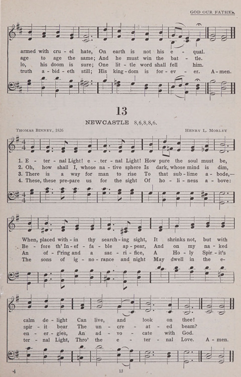 Hymns of the United Church page 13