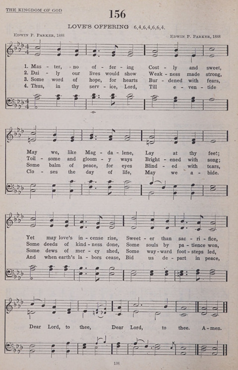 Hymns of the United Church page 138