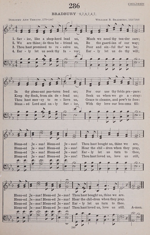 Hymns of the United Church page 249