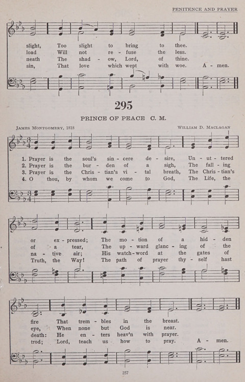 Hymns of the United Church page 257