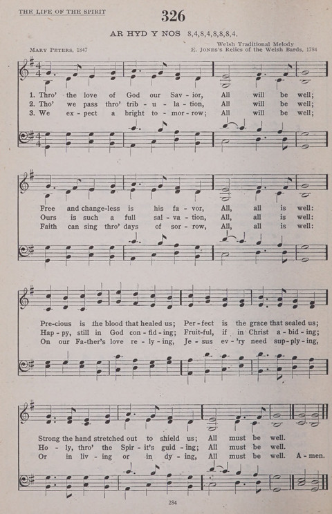 Hymns of the United Church page 284