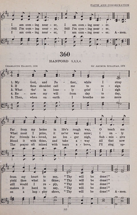 Hymns of the United Church page 315