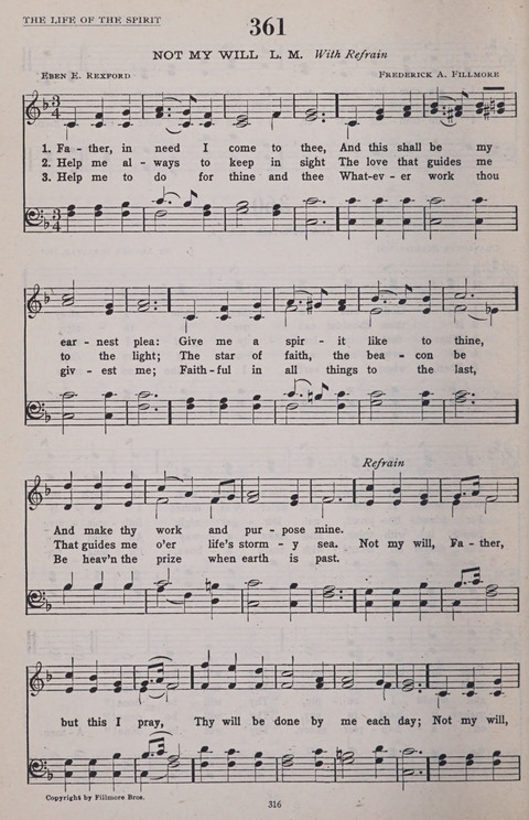 Hymns of the United Church page 316