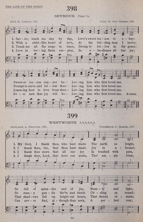 Hymns of the United Church page 350