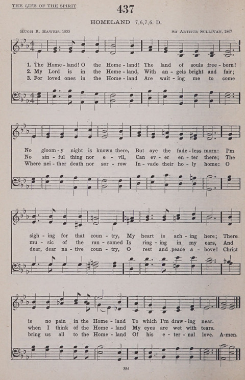 Hymns of the United Church page 384