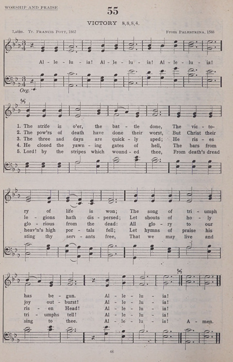 Hymns of the United Church page 48