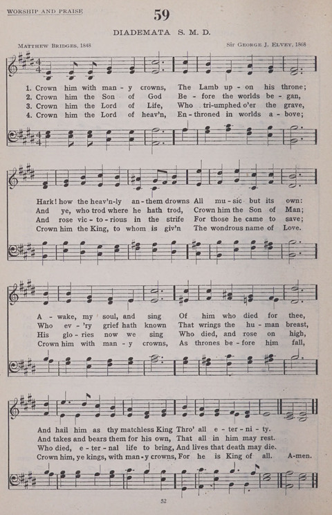 Hymns of the United Church page 52