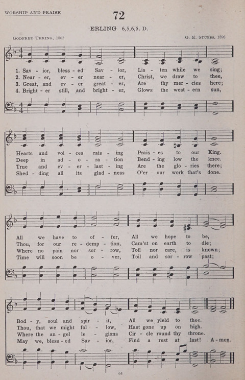 Hymns of the United Church page 64