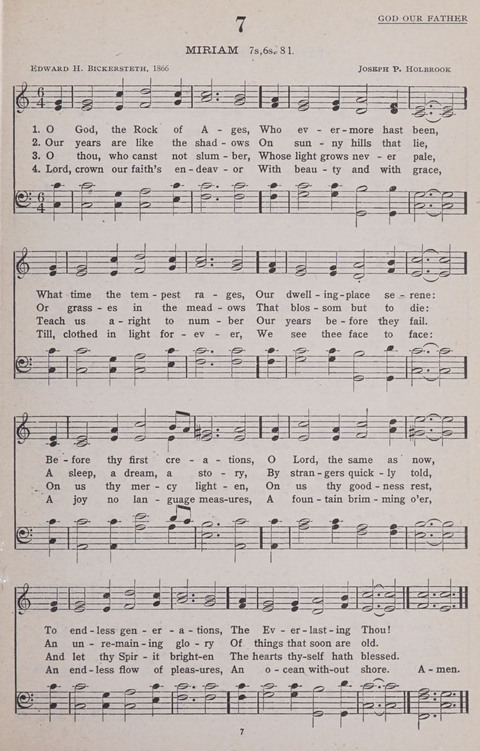 Hymns of the United Church page 7