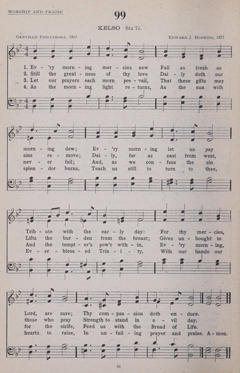 Hymns of the United Church page 86