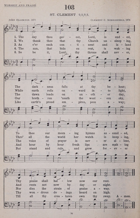 Hymns of the United Church page 94