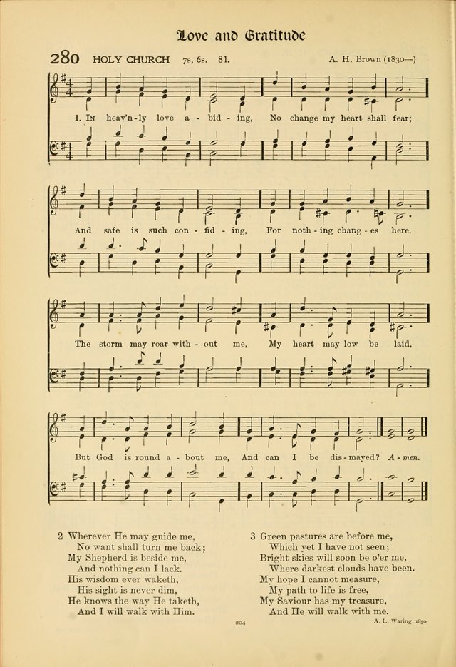 Hymns of Worship and Service page 204