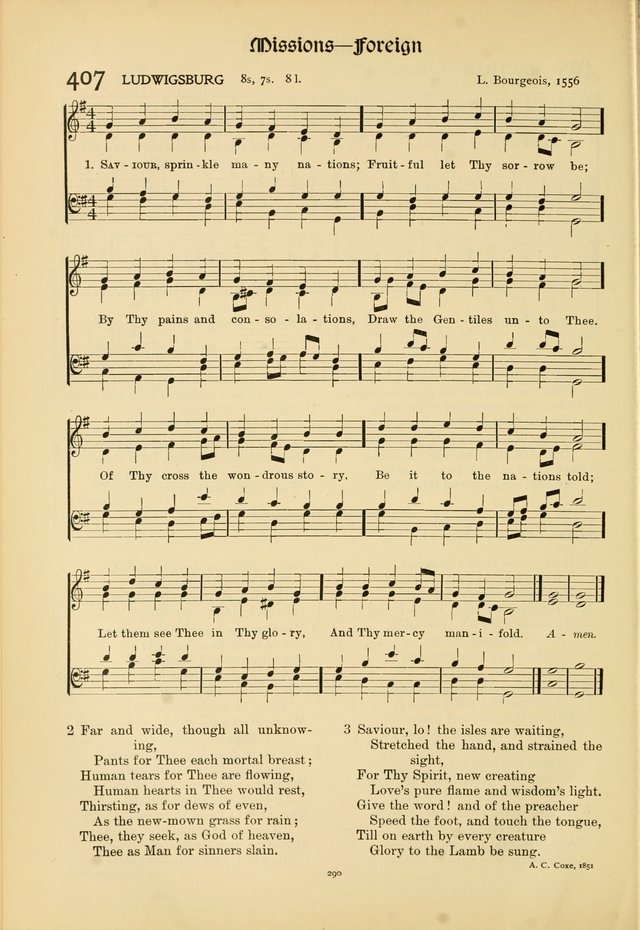 Hymns of Worship and Service page 290