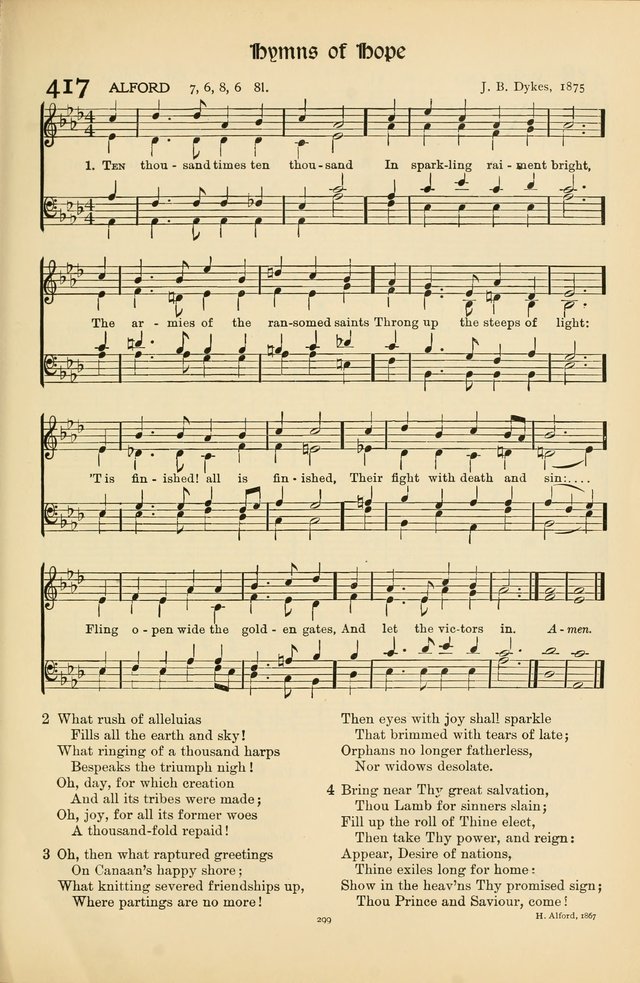 Hymns of Worship and Service page 299