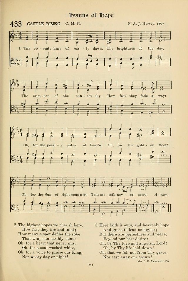 Hymns of Worship and Service page 313