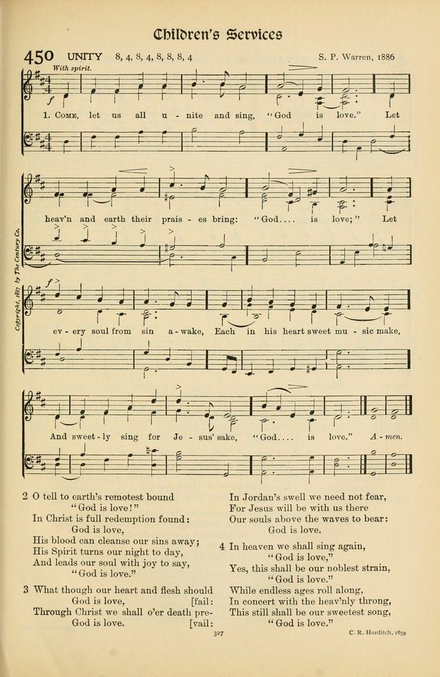 Hymns of Worship and Service page 327