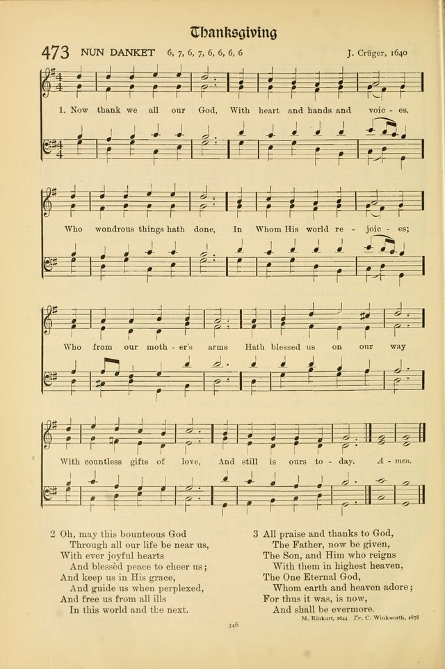 Hymns of Worship and Service page 346