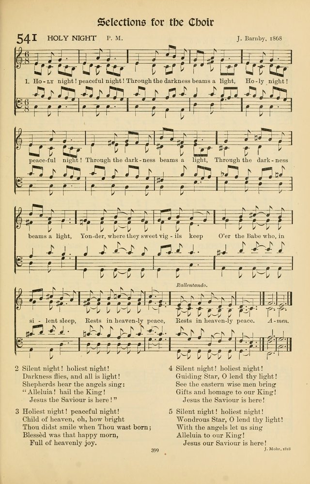Hymns of Worship and Service page 399