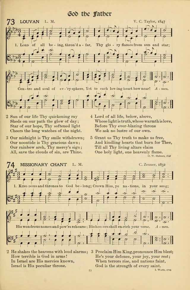 Hymns of Worship and Service page 53