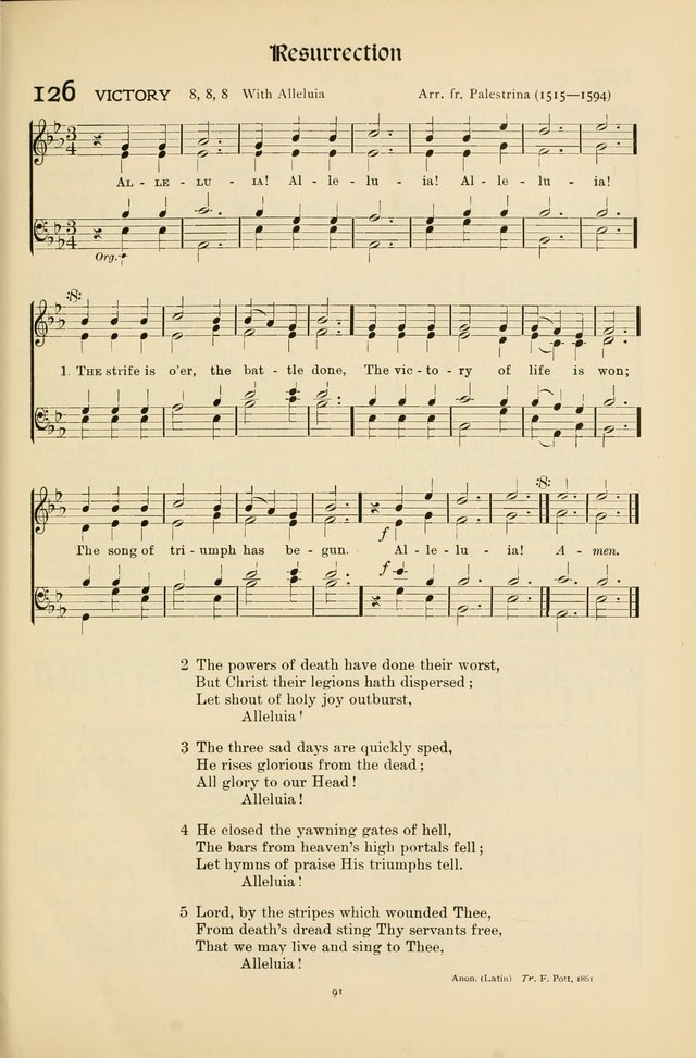 Hymns of Worship and Service page 91