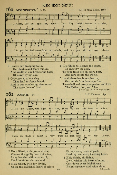 Hymns of Worship and Service: (12th ed.) page 119