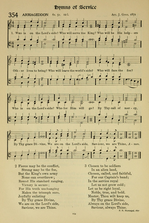 Hymns of Worship and Service: (12th ed.) page 254