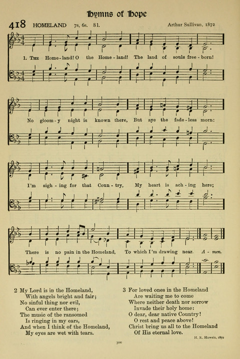 Hymns of Worship and Service: (12th ed.) page 300