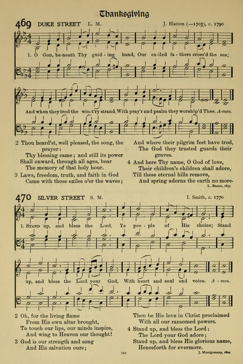 Hymns of Worship and Service: (12th ed.) page 344