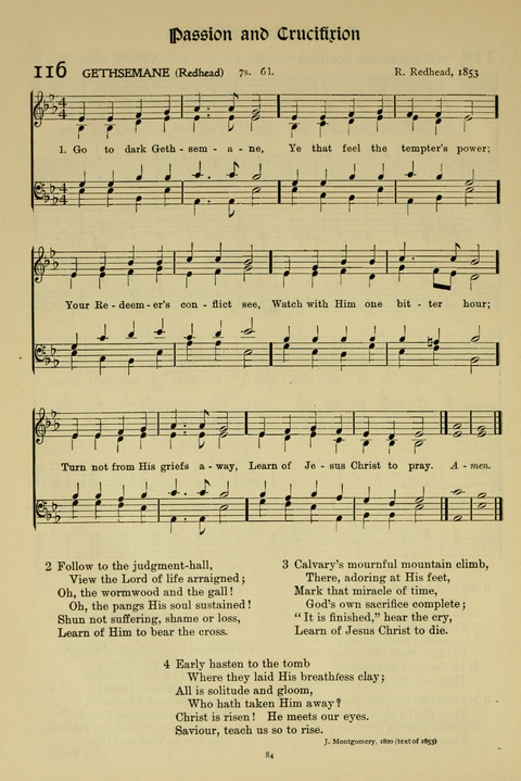 Hymns of Worship and Service: (12th ed.) page 84