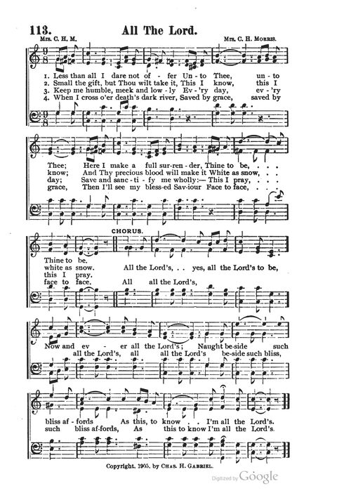 Harp of Zion: for the Sunday-school and church page 112