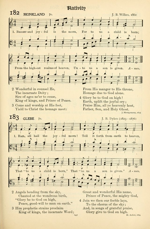In Excelsis: hymns with tunes for Christian worship page 143