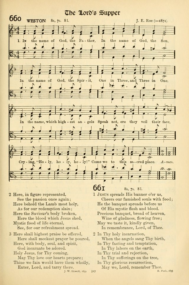 In Excelsis: hymns with tunes for Christian worship page 535