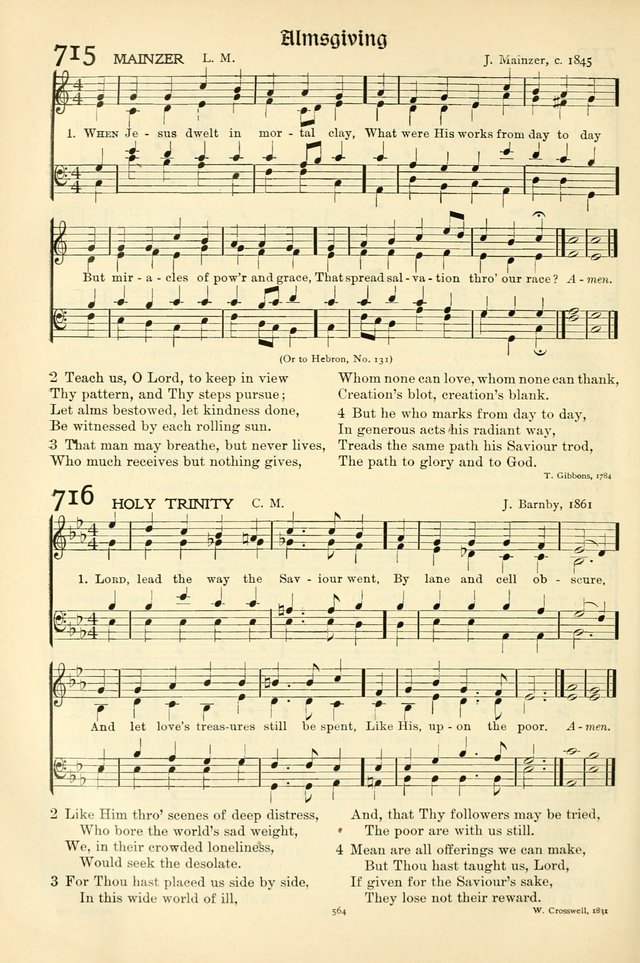 In Excelsis: hymns with tunes for Christian worship page 572