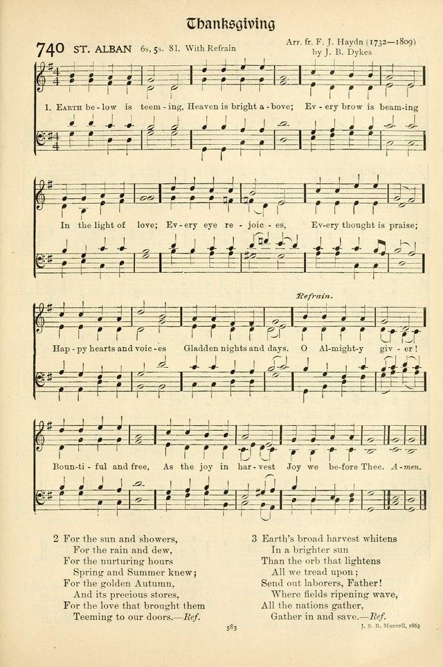 In Excelsis: hymns with tunes for Christian worship page 591