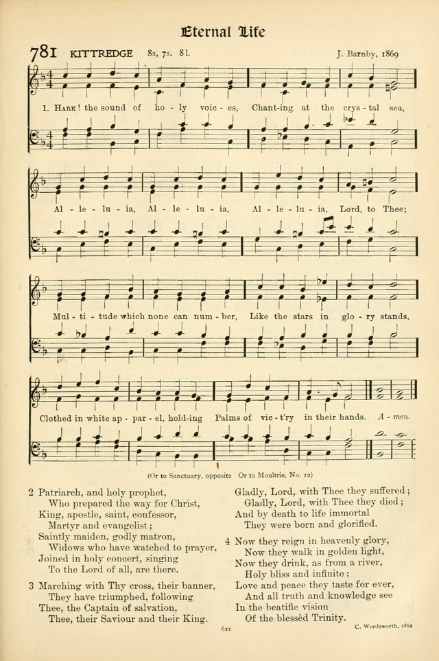 In Excelsis: hymns with tunes for Christian worship page 631