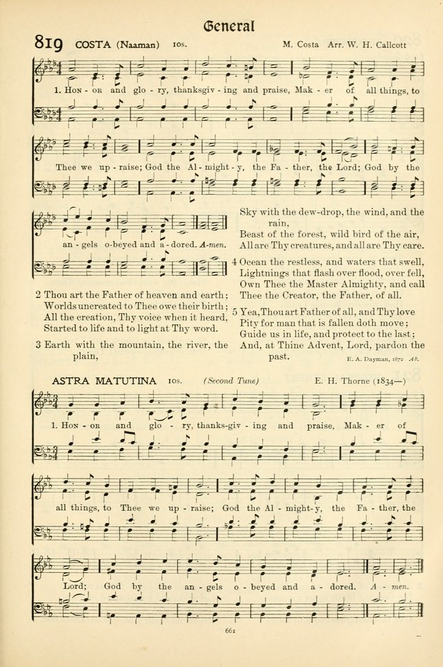 In Excelsis: hymns with tunes for Christian worship page 671
