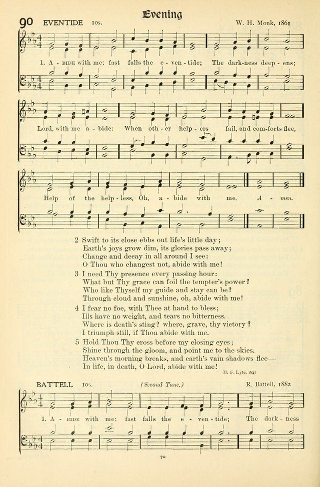 In Excelsis: hymns with tunes for Christian worship page 70