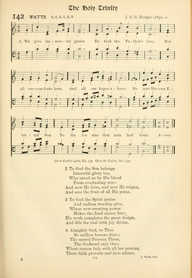 In Excelsis: Hymns with Tunes for Christian Worship. 7th ed. page 115