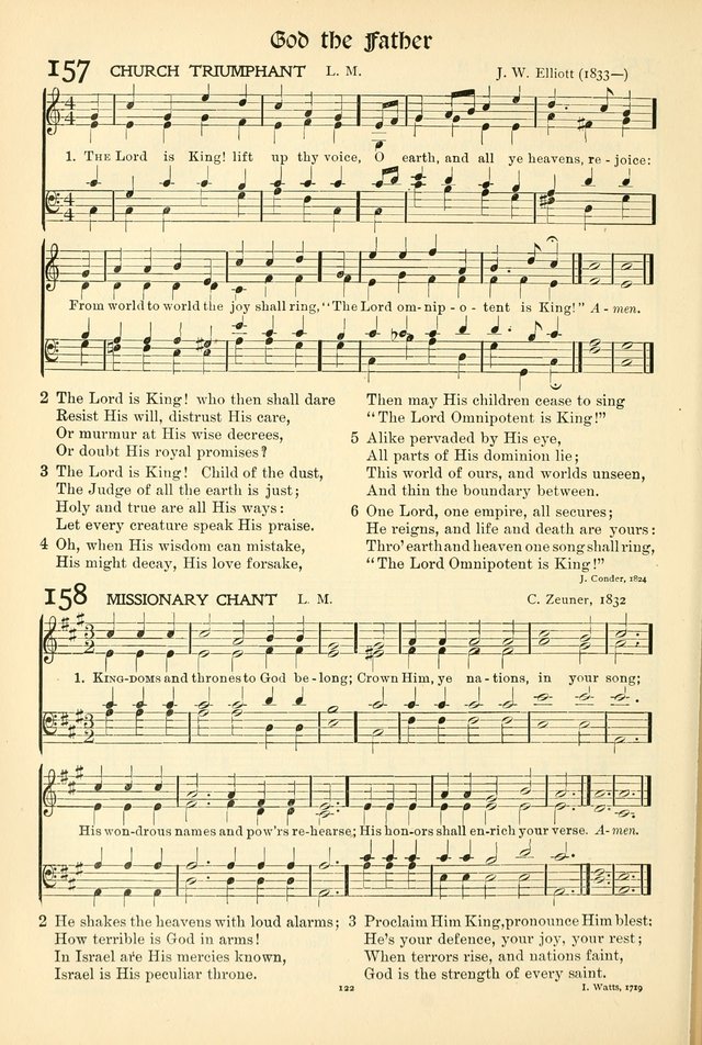 In Excelsis: Hymns with Tunes for Christian Worship. 7th ed. page 124