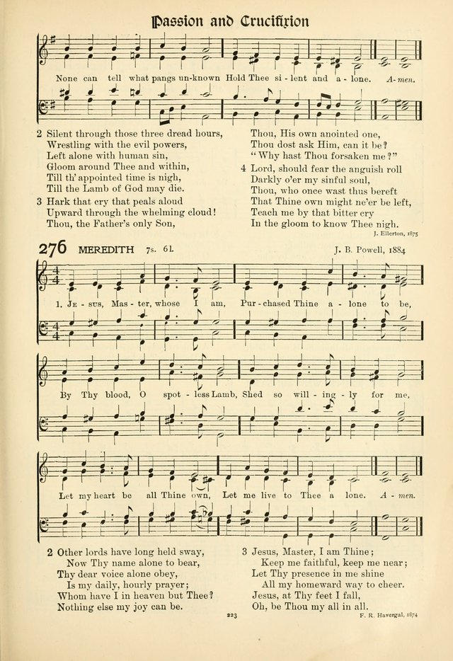 In Excelsis: Hymns with Tunes for Christian Worship. 7th ed. page 225
