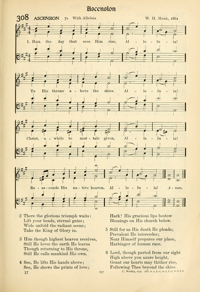 In Excelsis: Hymns with Tunes for Christian Worship. 7th ed. page 261