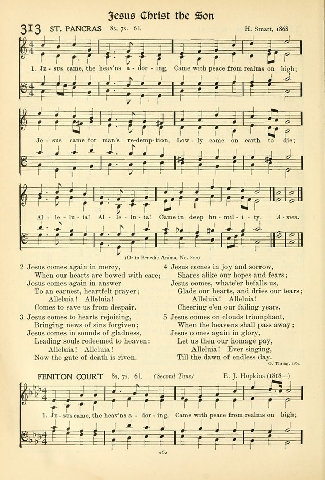 In Excelsis: Hymns with Tunes for Christian Worship. 7th ed. page 266
