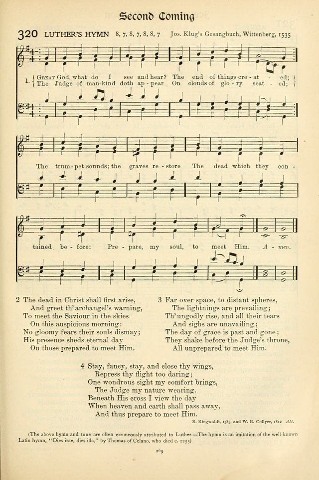 In Excelsis: Hymns with Tunes for Christian Worship. 7th ed. page 273
