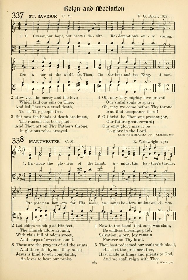 In Excelsis: Hymns with Tunes for Christian Worship. 7th ed. page 289