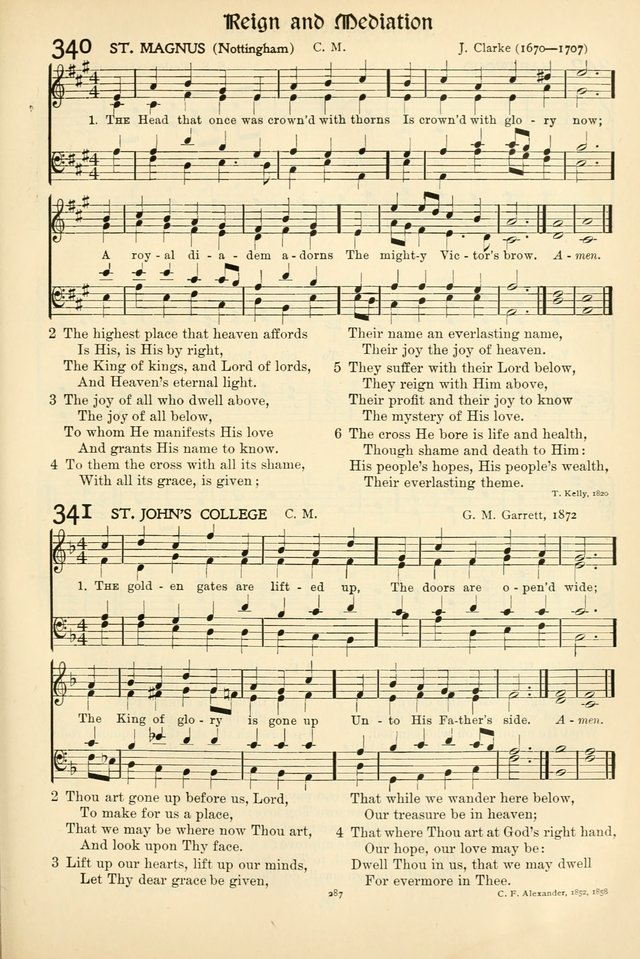 In Excelsis: Hymns with Tunes for Christian Worship. 7th ed. page 291